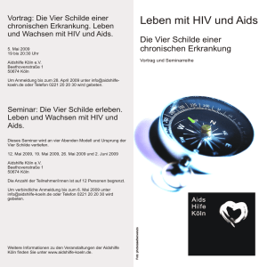 Leben mit HIV und Aids