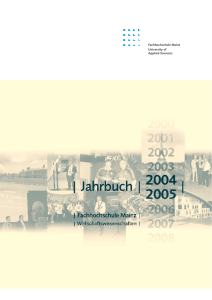Ausgabe Jahr 2004 - Hochschule Mainz