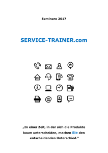 SERVICE-TRAINER.com - WeiterbildungsProfis
