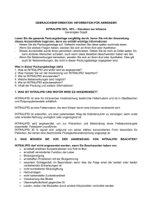 GEBRAUCHSINFORMATION: INFORMATION FÜR