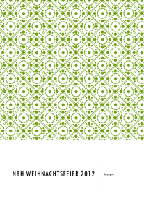 NBH Weihnachtsfeier 2012