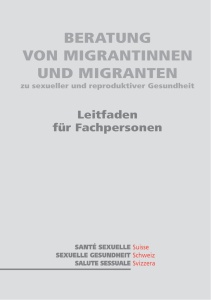 Beratung von Migrantinnen und Migranten zu