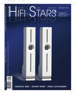 Testbericht Hifi Stars DEZ. 2014