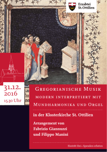 Gregorianische Musik - Erzabtei St. Ottilien