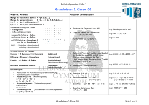 Grundwissen 5. Klasse - Leibniz