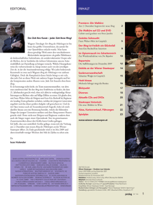 Die Walküre - Bundestheater