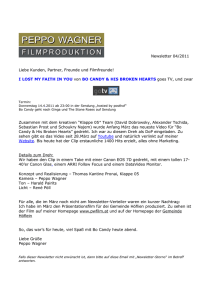 Newsletter 04/2011 Liebe Kunden, Partner