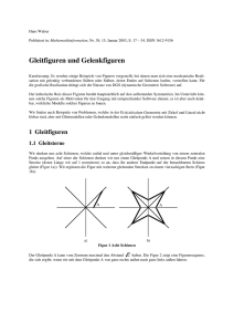 Gleitfiguren und Gelenkfiguren