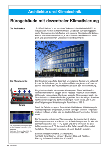 Architektur und Klimatechnik - Fachverband Gebäude