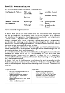 Profil Kommunikation - Stadtteilschule Altrahlstedt