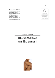 BRUSTAUFBAU MIT EIGENFETT