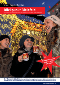 Ausgabe 4|2012 - Bielefeld Marketing GmbH
