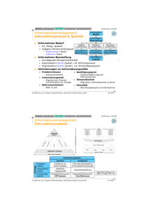 Informationsmanagement Informationsmanagement