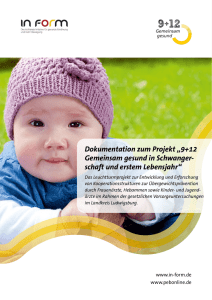 Reader 9+12 - Plattform Ern&auml;hrung und Bewegung eV