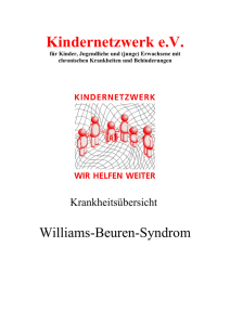 Williams-Beuren-Syndrom