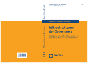 Mikrostrukturen der Governance