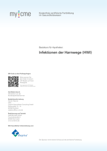 Infektionen der Harnwege (HWI)