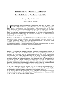 benedikt xvi. – d - Benediktinerabtei Maria Laach