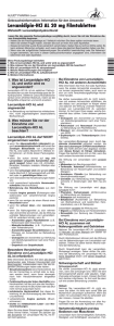 Lercanidipin-HCl AL 20 mg Filmtabletten