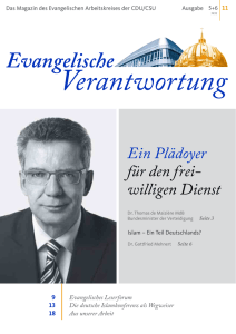 DateiHeft 5+6/ 2011 - Evangelischer Arbeitskreis der CDU/CSU