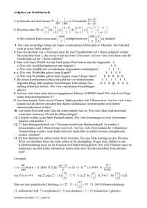 Aufgabenblatt - mathekurs.ch