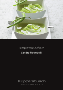 Rezepte von Chefkoch Sandro Pietrobelli