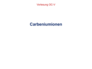 Carbeniumionen