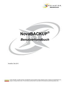 NovaBACKUP