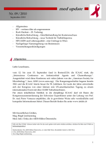 med update 09_10 - Die Aidshilfen Österreichs