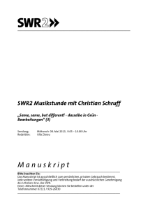 SWR2 Musikstunde