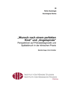 "Wunsch nach einem perfekten Kind" und