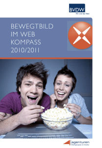 BewegtBild im weB Kompass 2010/2011
