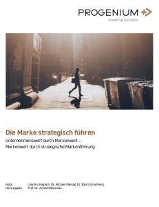 Die Marke strategisch führen