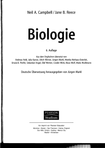 Neil A. Campbell/Jane B. Reece Biologie 6. Auflage