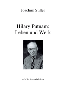 Hilary Putnam: Leben und Werk