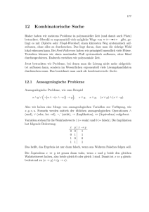 12 Kombinatorische Suche