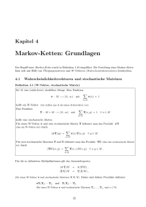 Markov-Ketten: Grundlagen