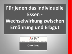Wechselwirkung zwischen... (Otto Knes, IABC AG)