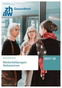 Weiterbildungen Hebammen 2016 / 17