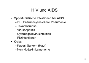 HIV und AIDS - Informatik