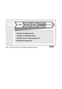 Begriffe und Abgrenzungen • Aufgaben der
