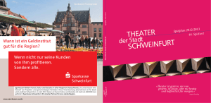 Bamberg - Theater der Stadt Schweinfurt