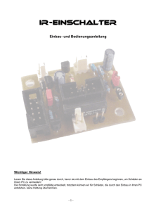IR-Einschalter