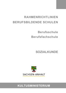 sozialkunde - Bildungsserver Sachsen