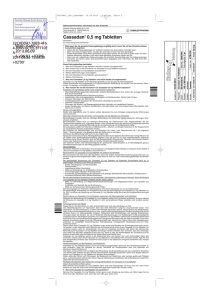 Cassadan® 0,5 mg Tabletten