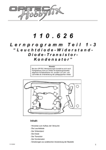 Lernprogramm Diode