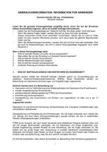 gebrauchsinformation: information für anwender