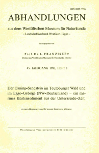 Abhandlungen aus dem Westfälsichen Museum für Naturkunde