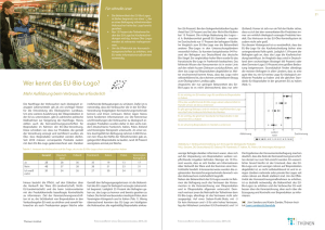 Wer kennt das EU-Bio-Logo? : mehr Aufklärung - Thünen