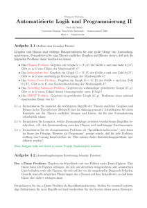 Automatisierte Logik und Programmierung II